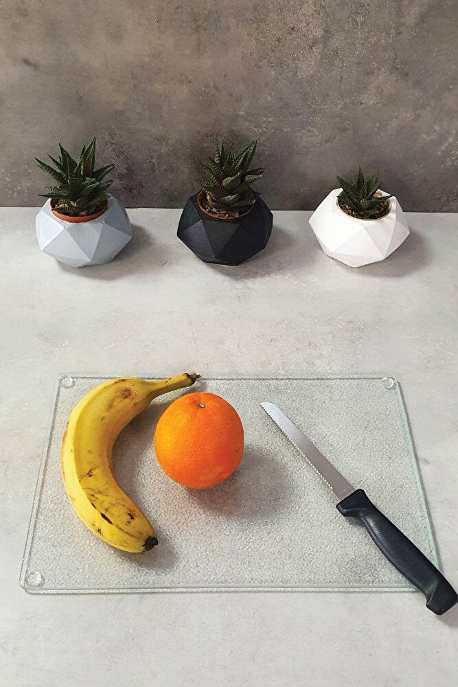 Cam Kesme Tahtası - Cam Kesme Tablası | Buzlu Cam | 20cm X 30cm
