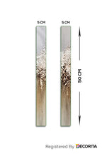 Cam Tablo | Romantik Seri | 3'lü Takım | Mistik Orman | 40cm x 60cm, 5cm x 50cm