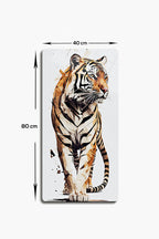 Cam Tablo | Modern Art Serisi | Tiger Art | 3'lü Takım | 40cm x 80cm