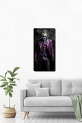 Cam Tablo | Modern Art Serisi | Dark Knight | 40cm x 80cm