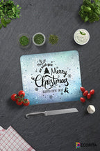 Cam Kesme Tahtası - Cam Kesme Tablası | New Years | 29cm X 34cm