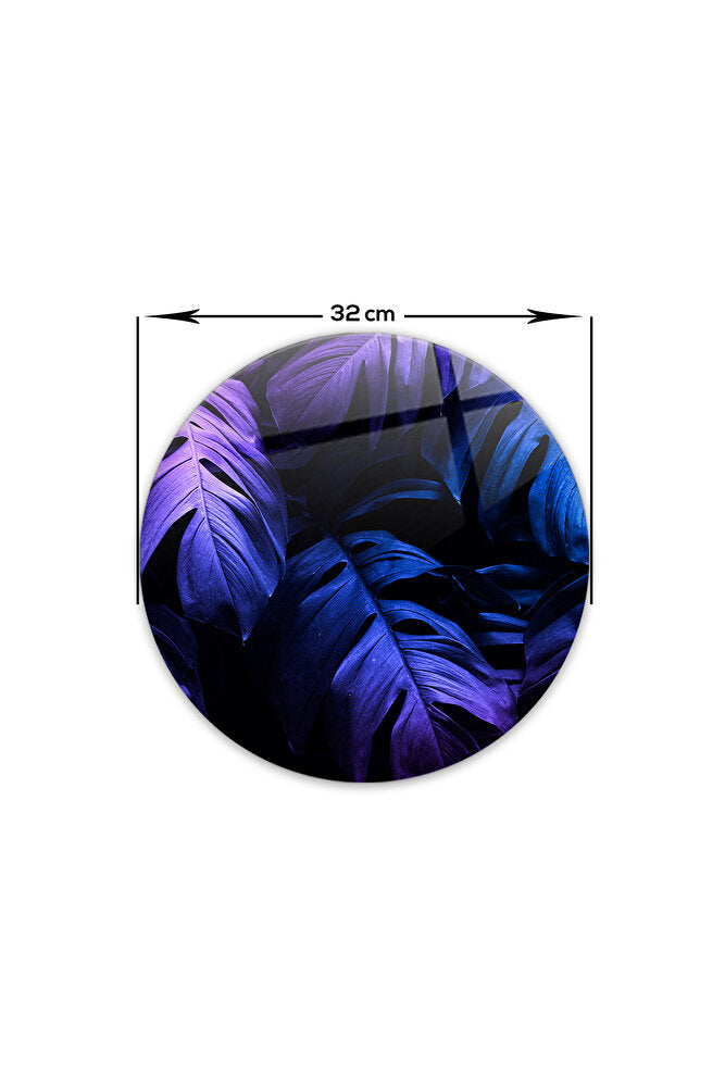 Cam Kesme Tahtası - Cam Kesme Tablası | Tropik Palmiye | 20cm x 30cm