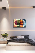 Cam Tablo | Four Season - İklim Ağacı | 40cm x 60cm