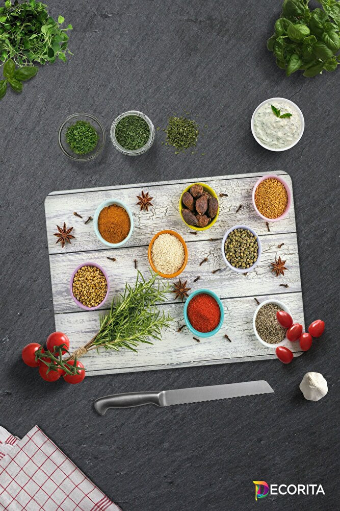 Baharat Festivali | Cam Kesme Tahtası - Cam Kesme Tablası | 20cm x 30cm