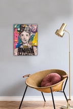 Cam Tablo | Popart Serisi | Audrey Hepburn |