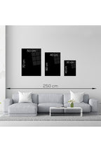 Cam Tablo | Koşan Atlar | 50cm x 70cm