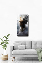 Cam Tablo | Modern Art Serisi | Eagle Spirit | 40cm x 80cm