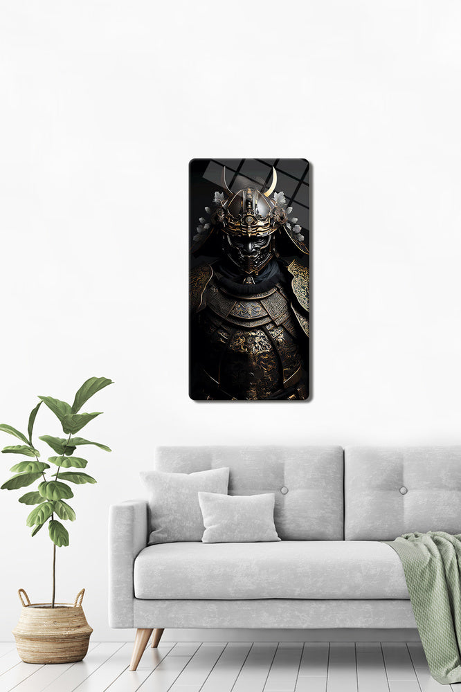Cam Tablo | Modern Art Serisi | Epic Samurai | 40cm x 80cm
