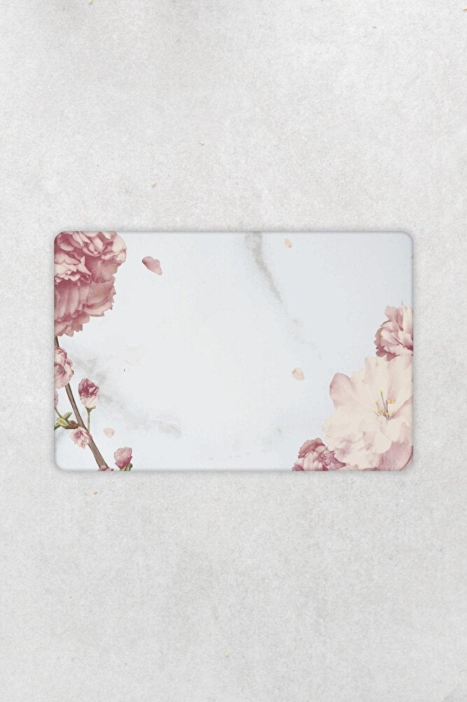 Pudra Pembe Çiçekler | Sunum Camı | 20cm X 30cm