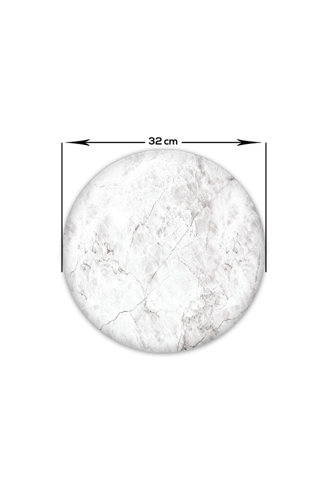 Taş Görünümlü | Orta Boy Pizza Servis Tabağı | Çap 32cm