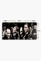 Cam Tablo | Atatürk Serisi | Karma Atatürk | 40cm x 80cm