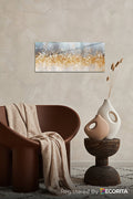 Cam Tablo | Romantik Seri | Buğday Tarlası | 60cm x 20cm