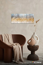 Cam Tablo | Romantik Seri | Buğday Tarlası | 60cm x 20cm