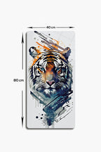Cam Tablo | Modern Art Serisi | Tiger Art | 3'lü Takım | 40cm x 80cm
