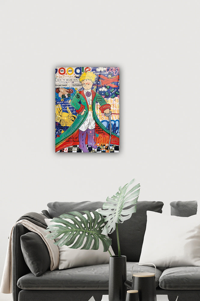 Cam Tablo | Popart Serisi | Küçük Prens |