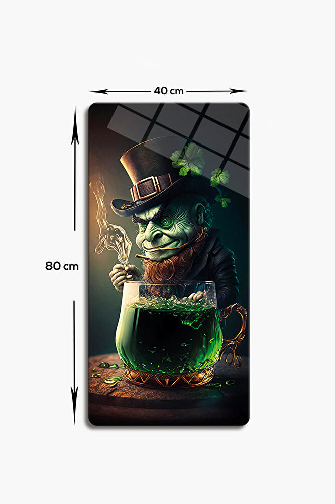 Cam Tablo | Modern Art Serisi | Goblin | 40cm x 80cm