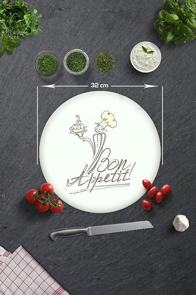 Cam Kesme Tahtası - Cam Kesme Tablası | Bon Appetit - Şef | 20cm X 30cm