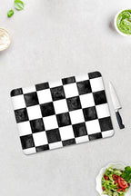 Damalı Desen | Cam Kesme Tahtası - Cam Kesme Tablası | 30cm X 40cm