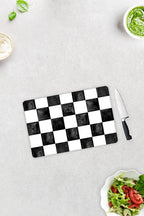 Damalı Desen | Cam Kesme Tahtası - Cam Kesme Tablası | 20cm X 30cm