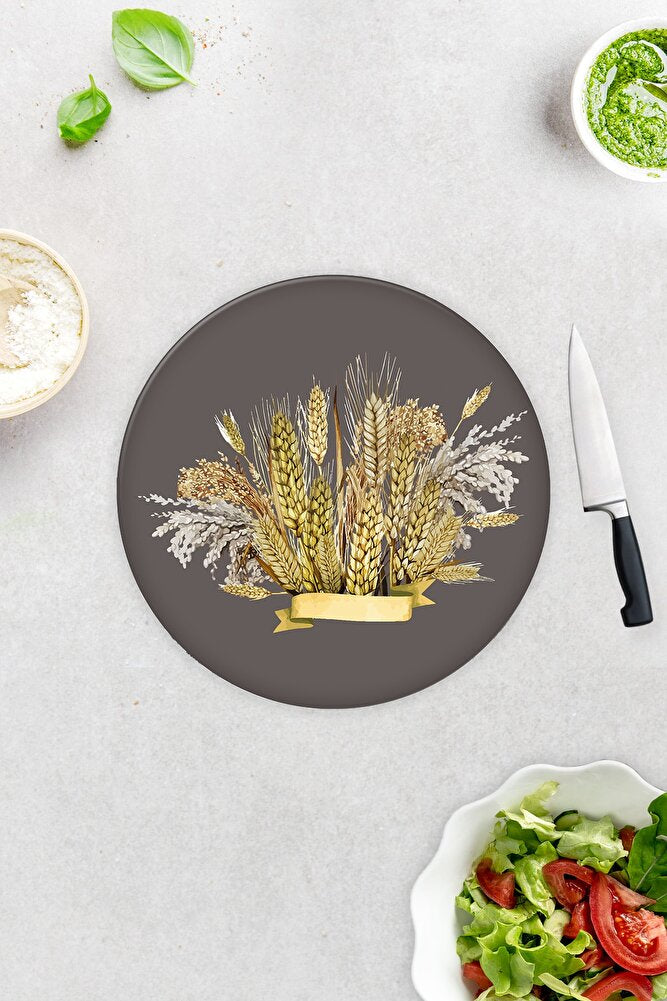 Buğday Demeti | Cam Kesme Tahtası - Cam Kesme Tablası | 30cm x 40cm