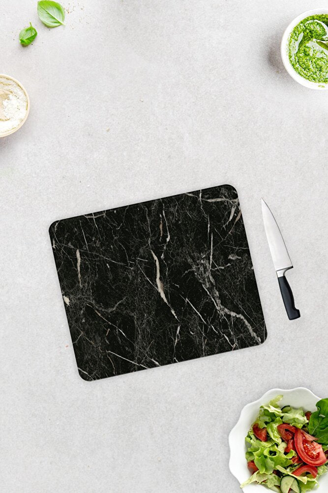 Cam Kesme Tahtası - Cam Kesme Tablası | Granit Desenli | 29cm X 34cm