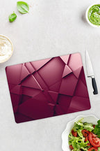Asil Bordo | Cam Kesme Tahtası - Cam Kesme Tablası | 30 cm x 40 cm