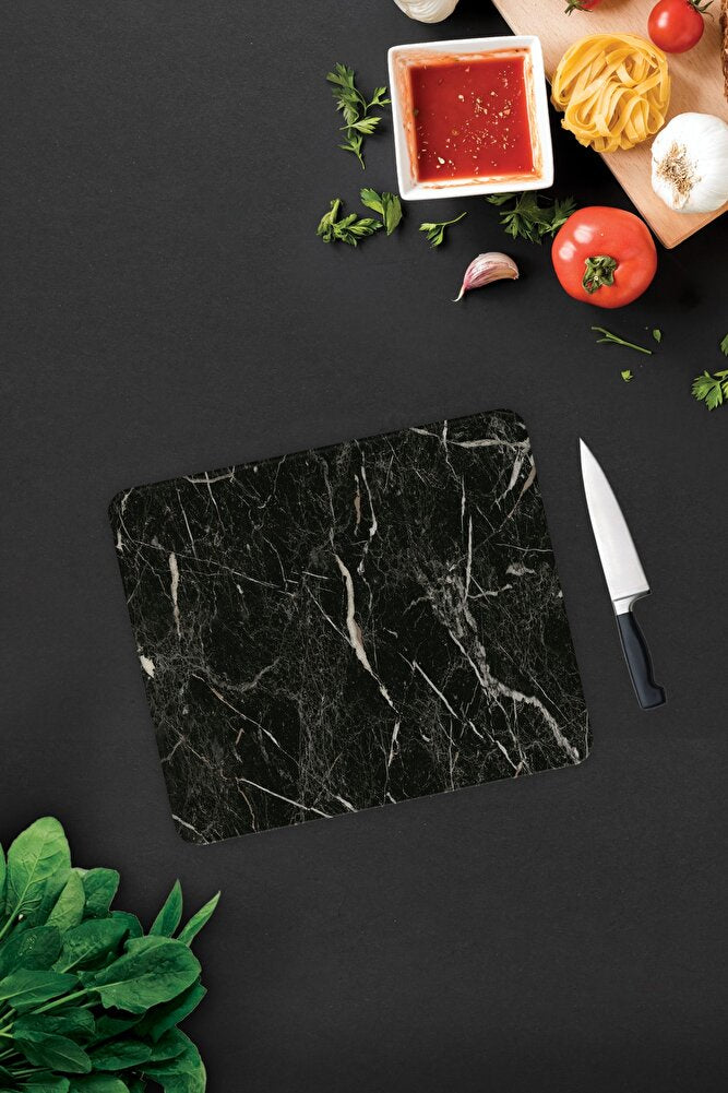 Cam Kesme Tahtası - Cam Kesme Tablası | Granit Desenli | 29cm X 34cm