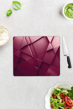 Asil Bordo | Cam Kesme Tahtası - Cam Kesme Tablası | 30 cm x 40 cm