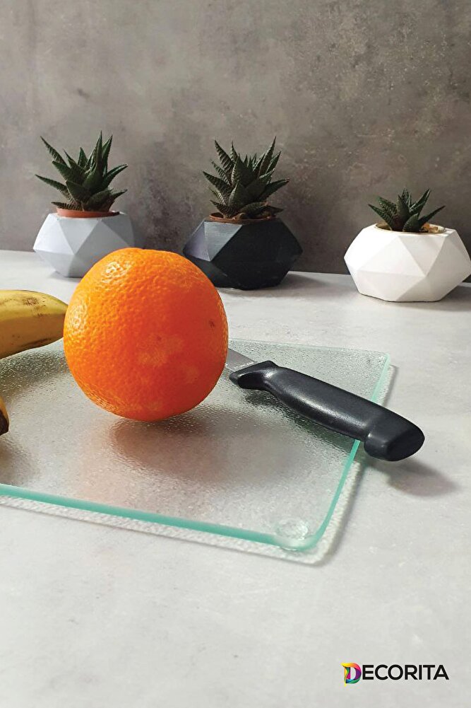 Cam Kesme Tahtası - Cam Kesme Tablası | Buzlu Cam | 20cm X 30cm