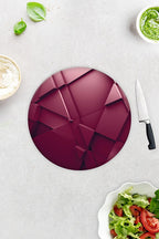 Asil Bordo | Cam Kesme Tahtası - Cam Kesme Tablası | 30 cm x 40 cm