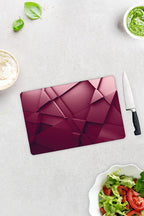 Asil Bordo | Cam Kesme Tahtası - Cam Kesme Tablası | 30 cm x 40 cm