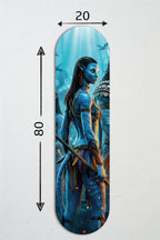 Cam Kaykay Tablo | Avatar-Omatikaya Klanı | 80cm x 20cm