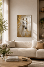 Cam Tablo | Beyaz Asalet | 40cm x 60cm