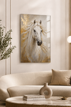 Cam Tablo | Beyaz Asalet | 40cm x 60cm