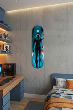 Cam Kaykay Tablo | Dark Hero | 80cm x 20cm