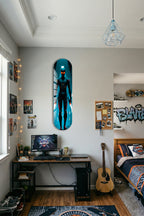 Cam Kaykay Tablo | Dark Hero | 80cm x 20cm