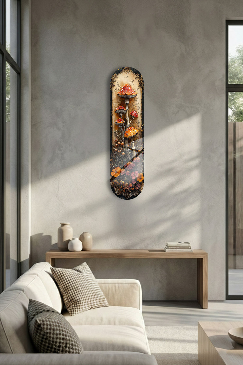 Cam Kaykay Tablo | Gizemli Koru | 20cm x 80cm