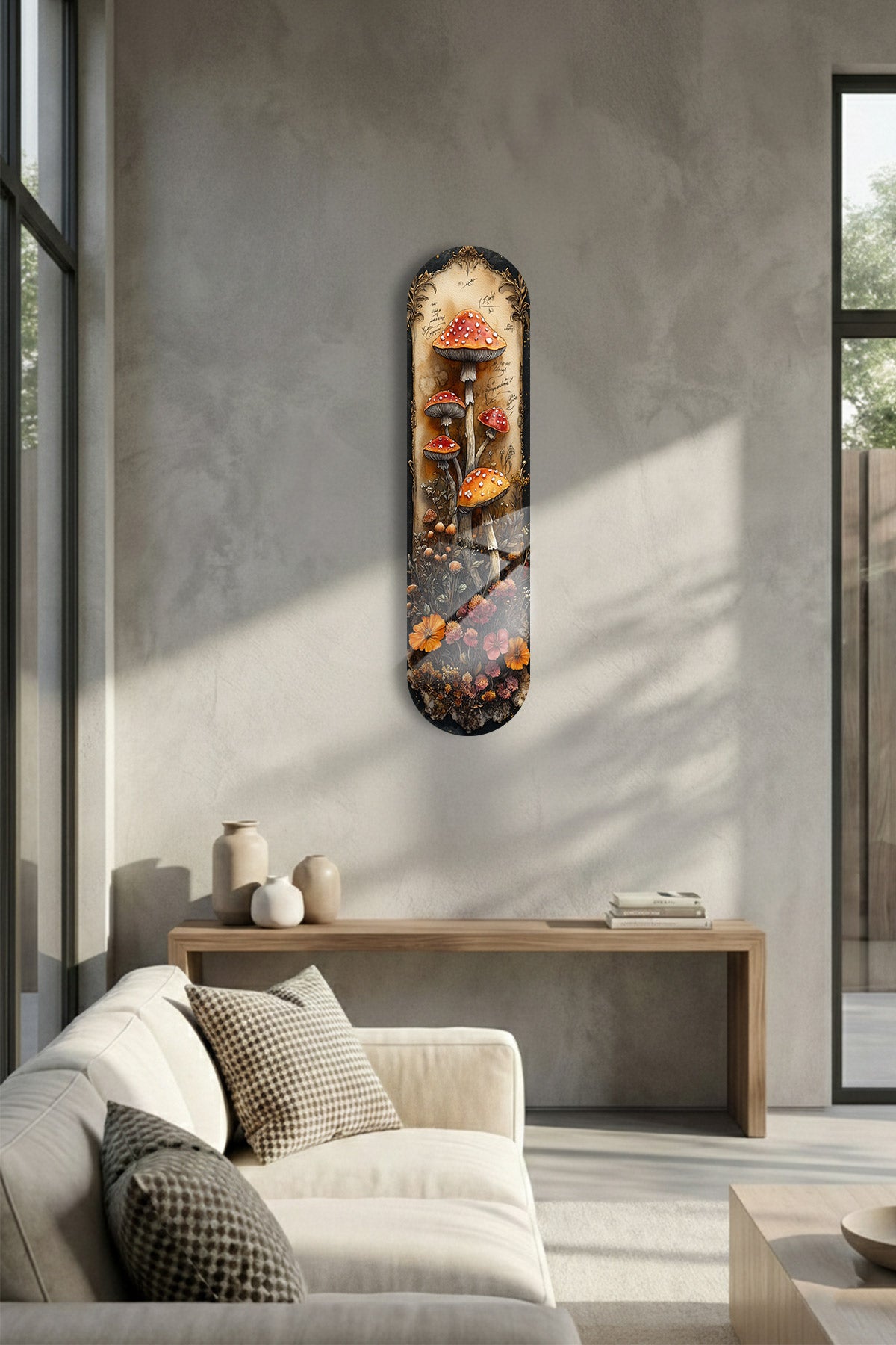 Cam Kaykay Tablo | Gizemli Koru | 20cm x 80cm
