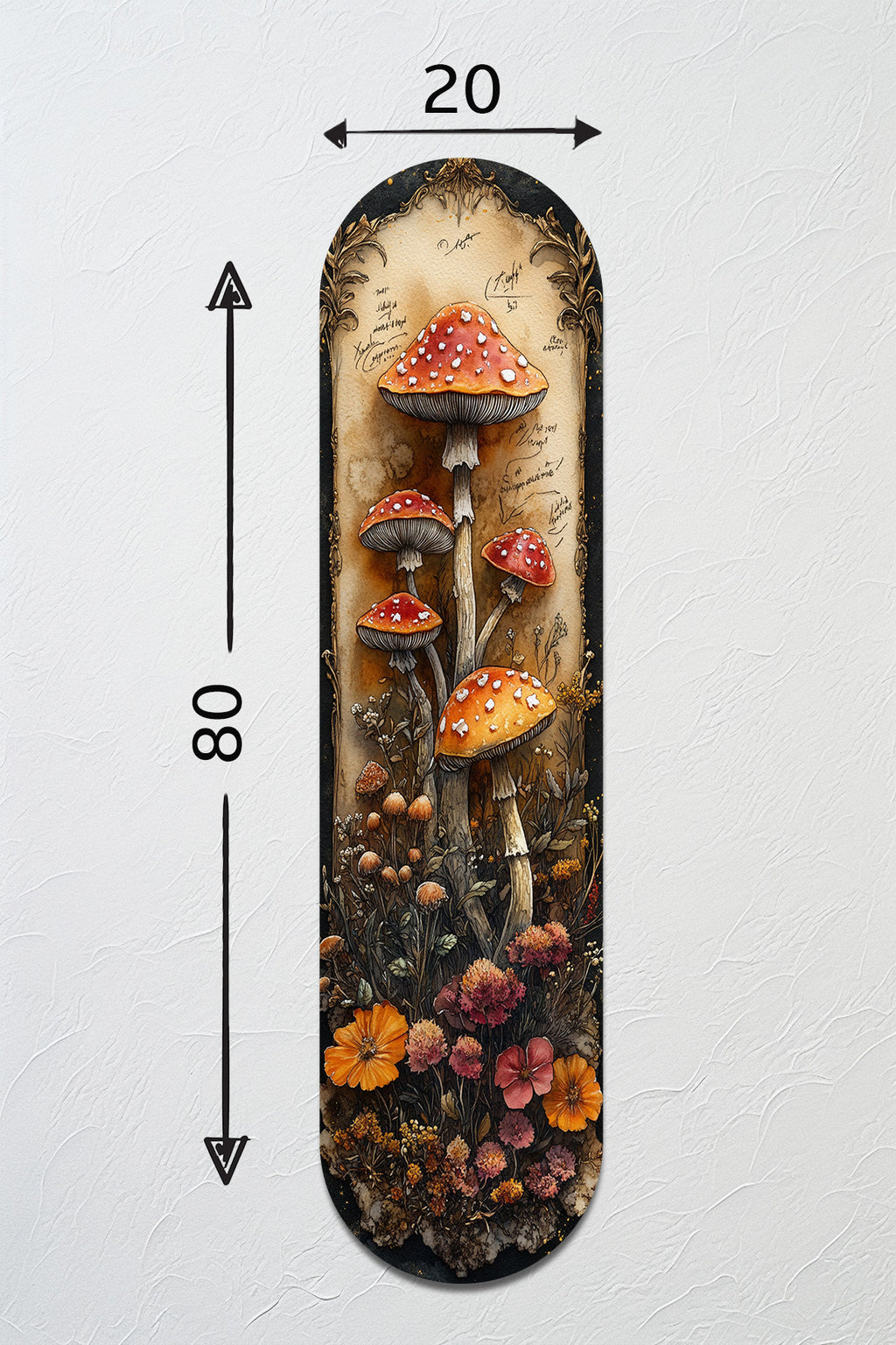 Cam Kaykay Tablo | Gizemli Koru | 20cm x 80cm