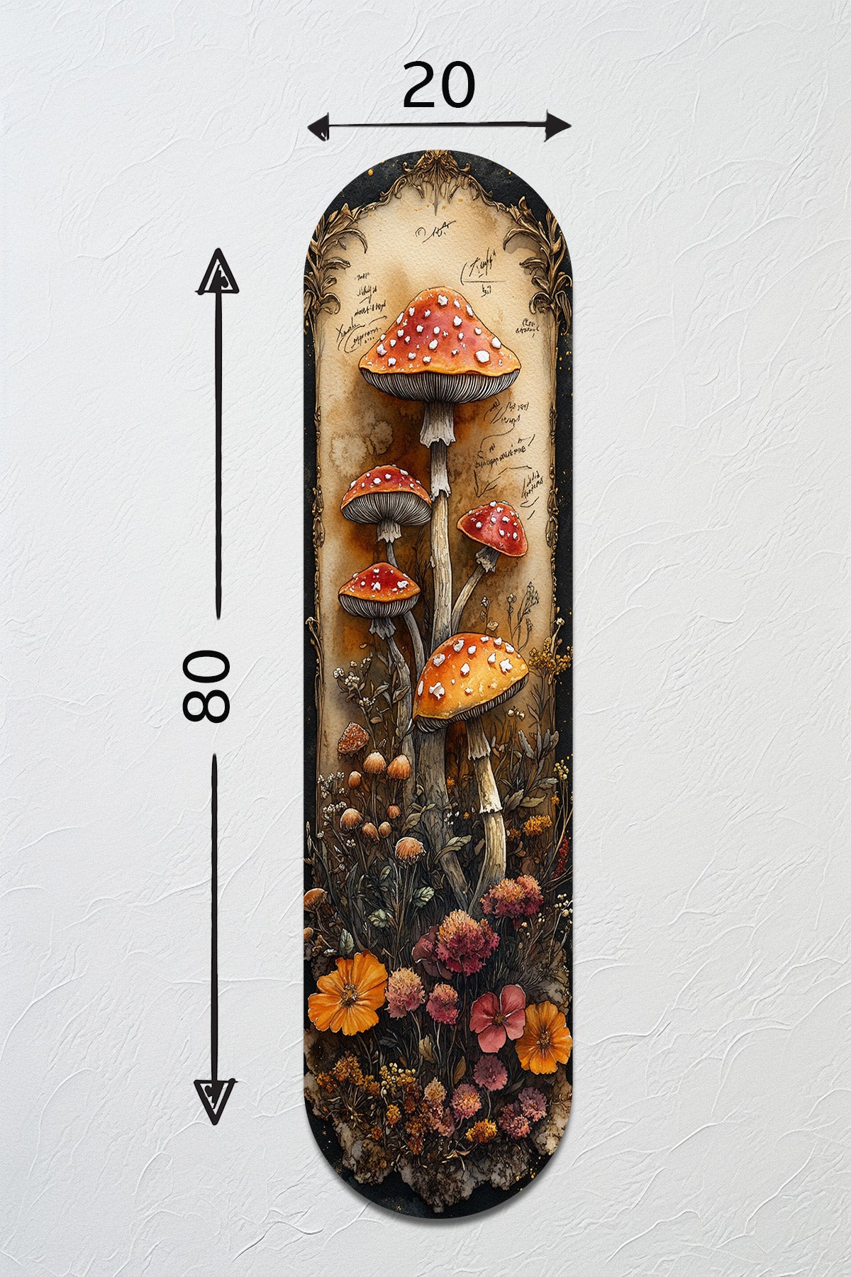 Cam Kaykay Tablo | Gizemli Koru | 20cm x 80cm