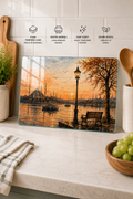 Cam Kesme Tahtası - Cam Kesme Tablası |İstanbul Koleksiyonu - 1 | 20cm x 30cm