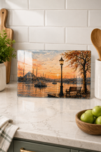 Cam Kesme Tahtası - Cam Kesme Tablası |İstanbul Koleksiyonu - 1 | 20cm x 30cm