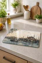 Cam Kesme Tahtası - Cam Kesme Tablası | İstanbul Koleksiyonu - 2 | 20cm x 30cm
