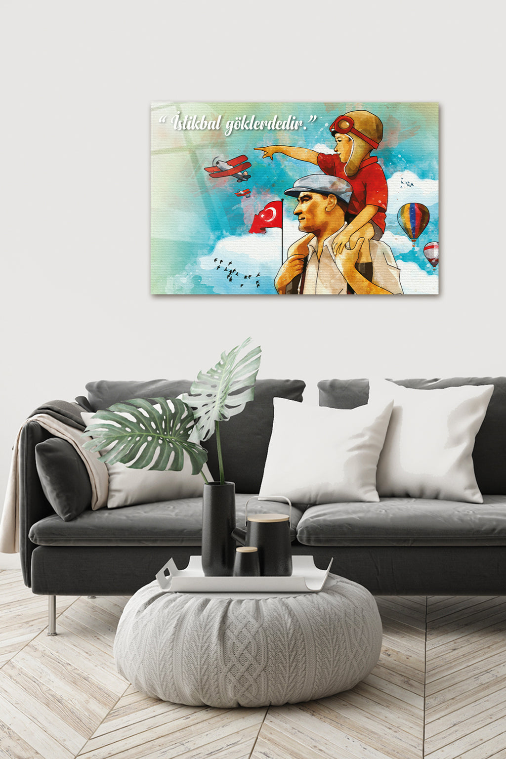 Cam Tablo | Atatürk Serisi | 22 | 40cm x 60cm