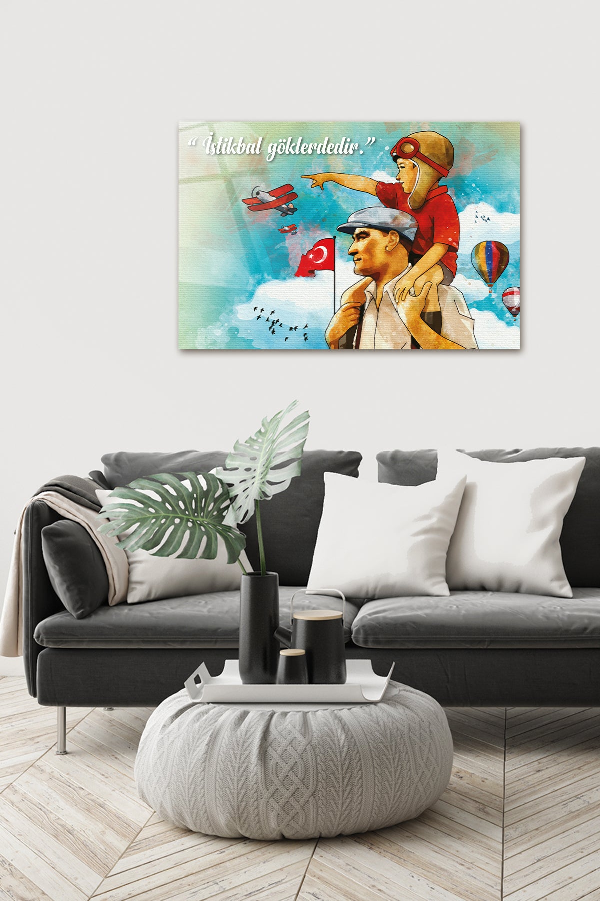 Cam Tablo | Atatürk Serisi | 22 | 40cm x 60cm