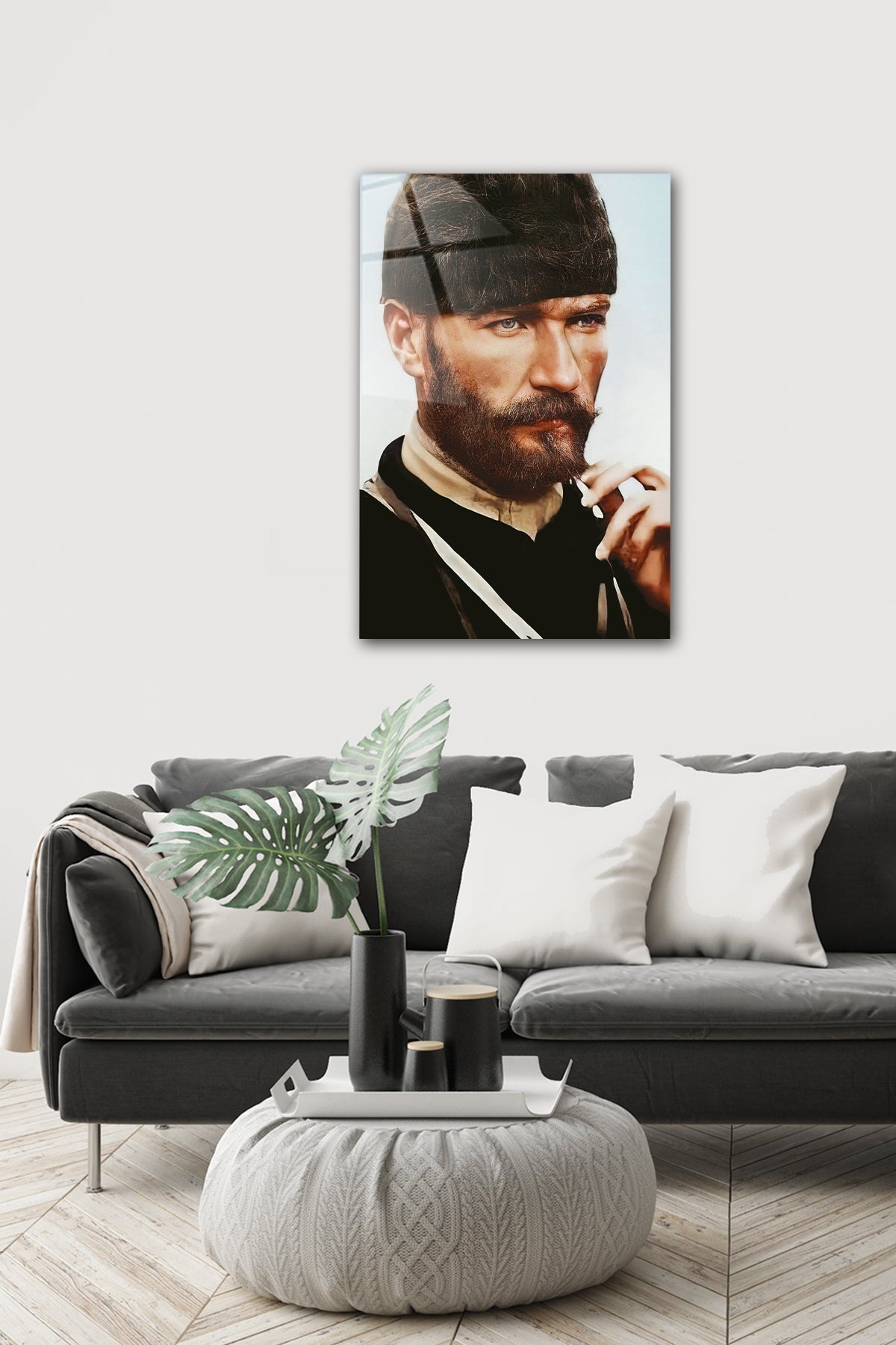 Cam Tablo | Atatürk Serisi - 11 | 40cm x 60cm