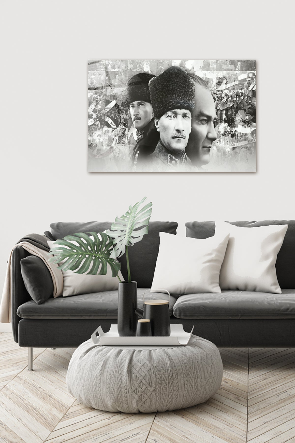 Cam Tablo | Atatürk Serisi 9 | 40cm x 60cm