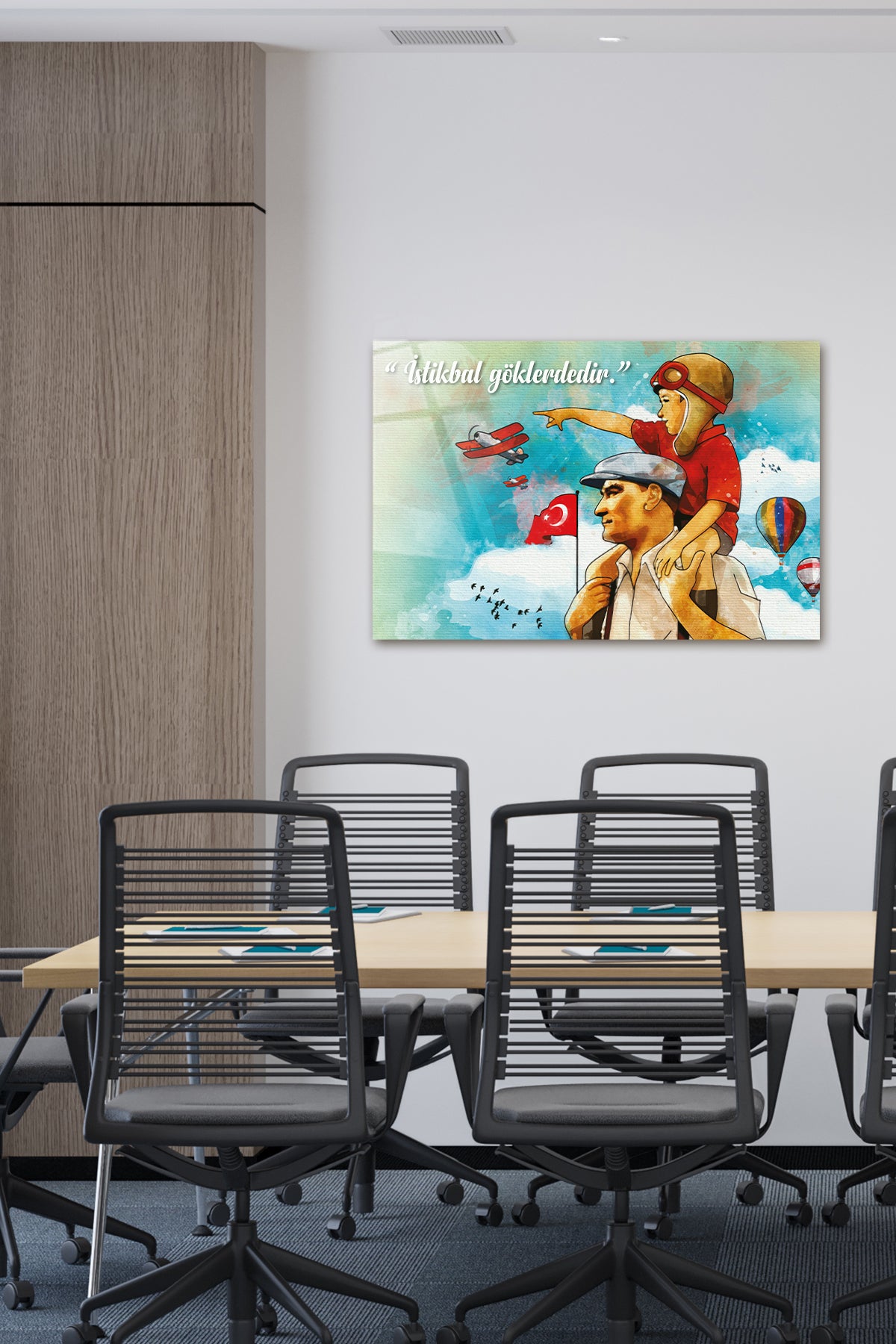 Cam Tablo | Atatürk Serisi | 22 | 40cm x 60cm