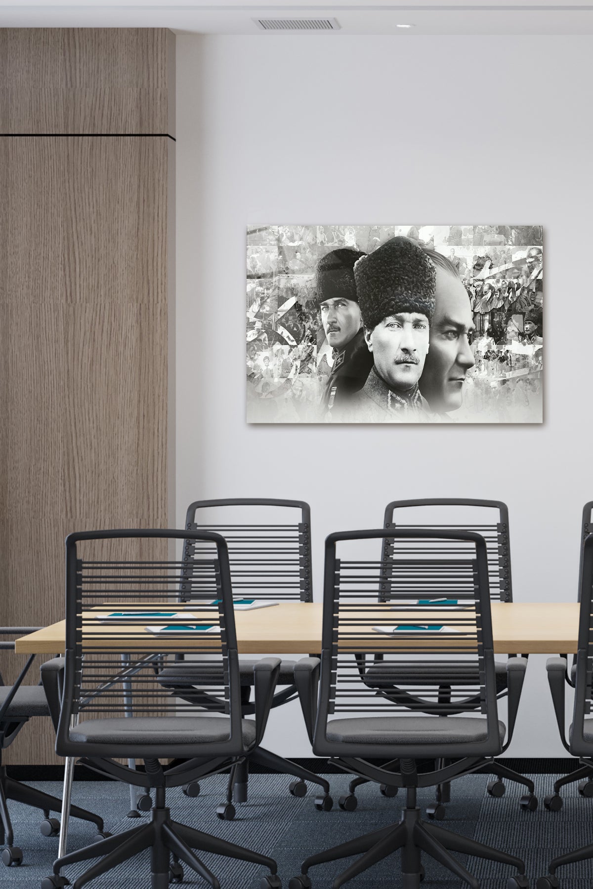 Cam Tablo | Atatürk Serisi 9 | 40cm x 60cm