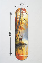 Cam Kaykay Tablo | Orman Rüyası | 20cm x 80cm